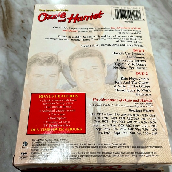 Ozzie and Harriet DVD Collection - Picture 3 of 6